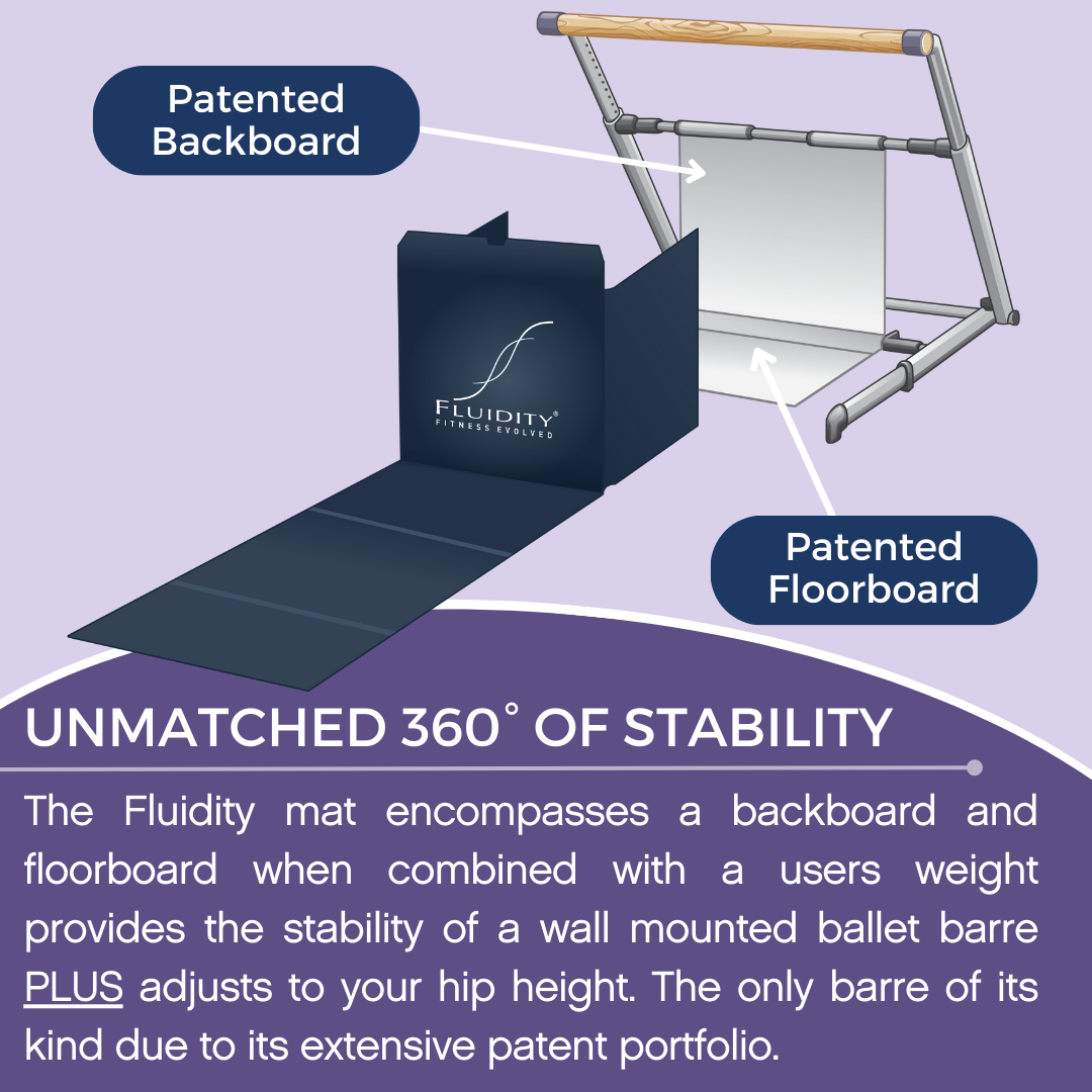 The Original Fluidity Stability Home Barre System